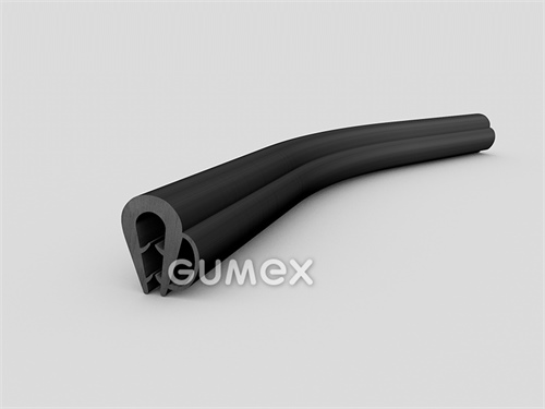 GUMMIPROFILE U-FORM MIT SEITLICHER DICHTUNG